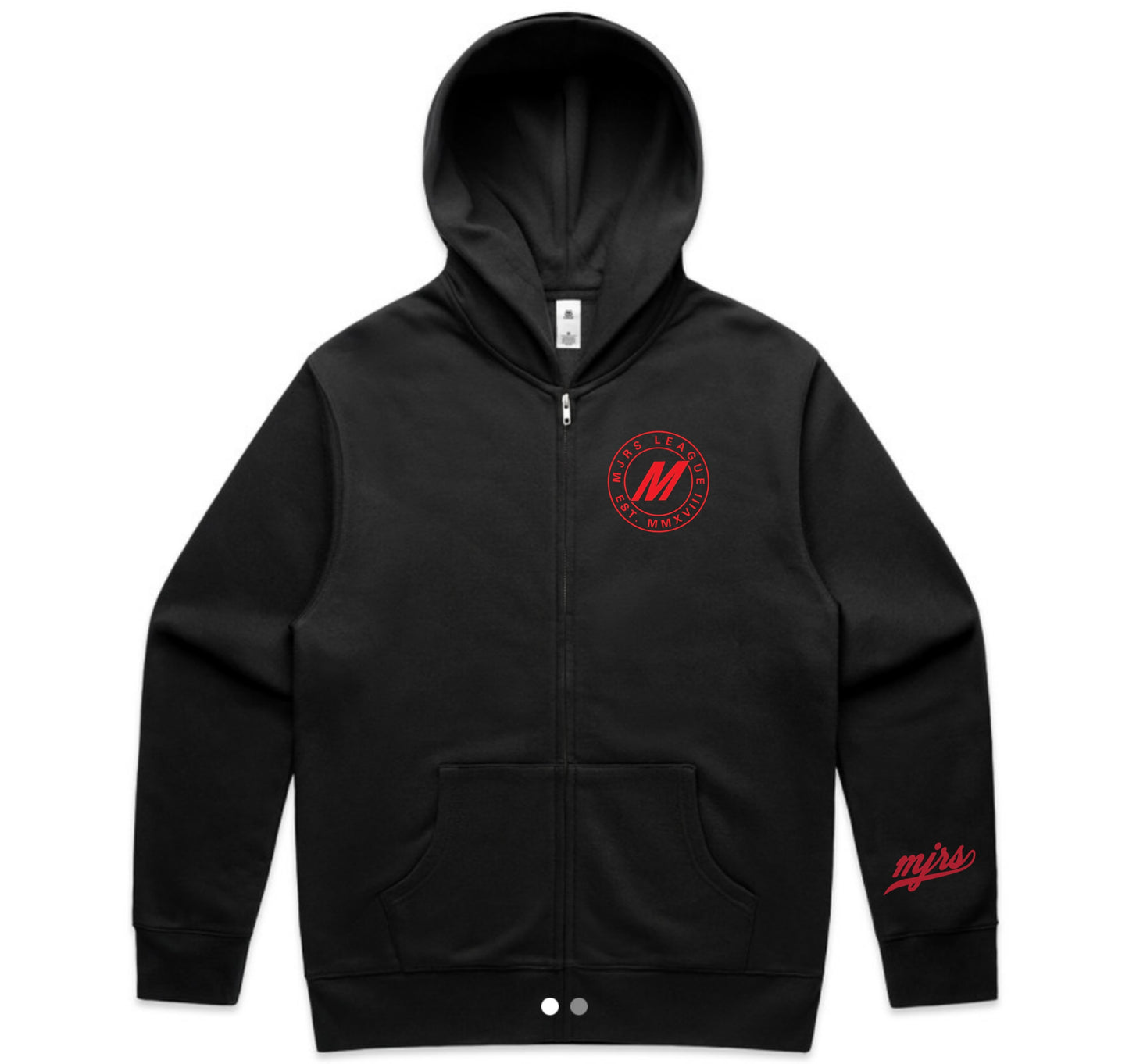 Mjrs League Zip up Hoodies