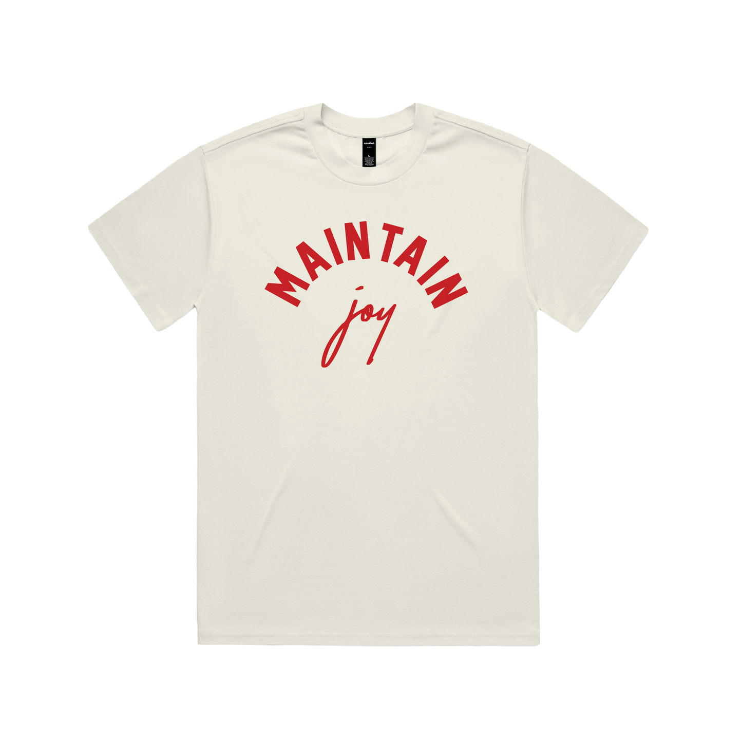 Maintain Joy Heavy Tee (Vday)