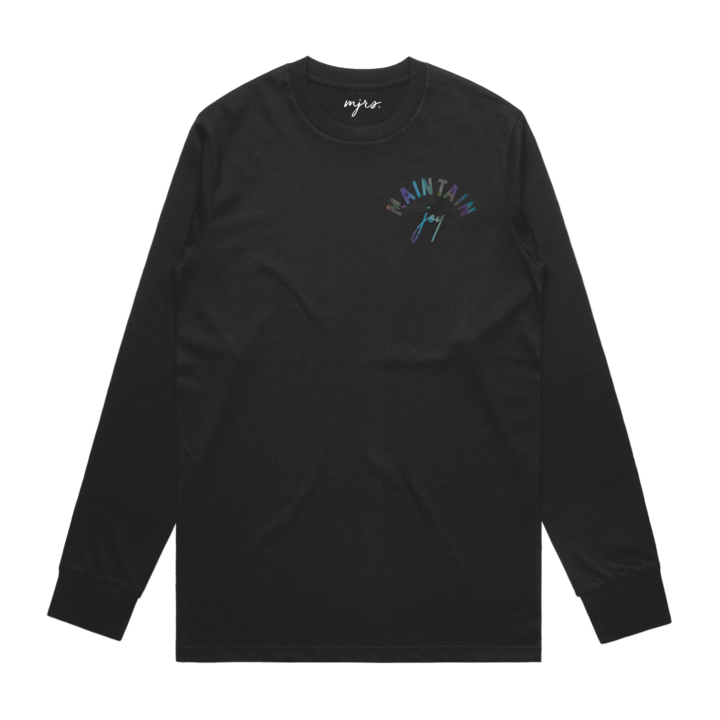 MJ Initials Iridescent Long Sleeve