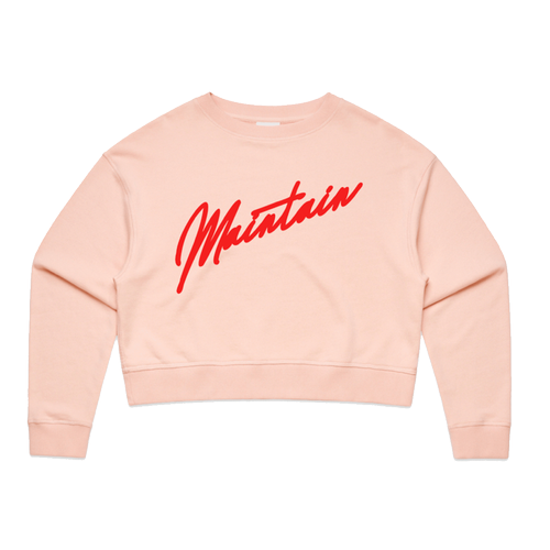 Maintain Tilt Women Crop Crew