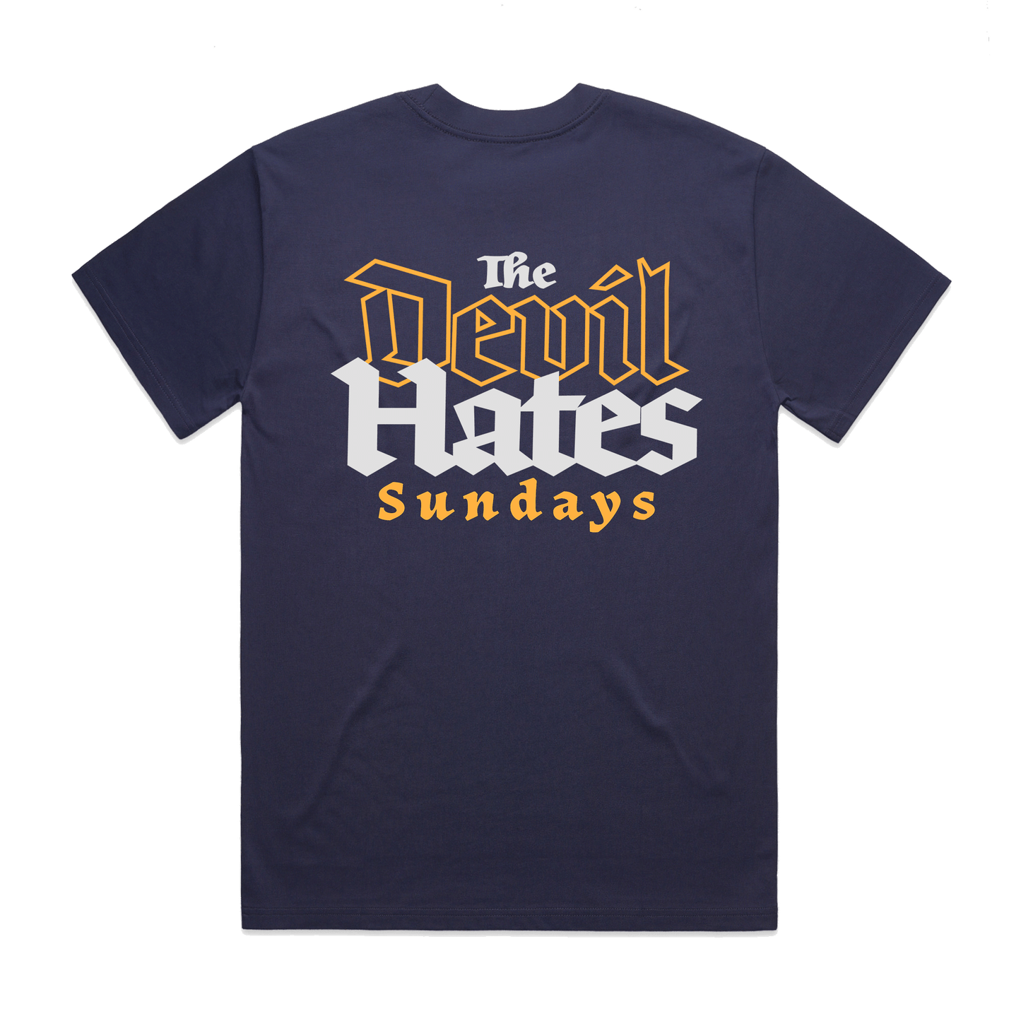 The Devil Hates Sundays Heavy Tee