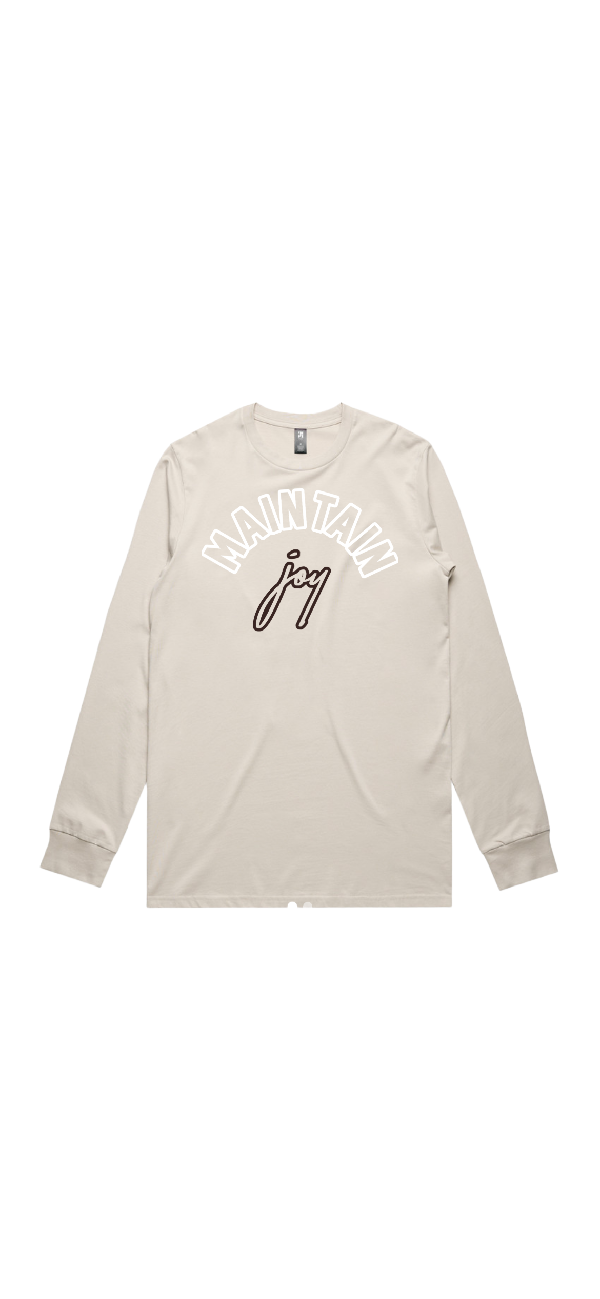 Maintain Joy Long sleeve Tees