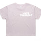 Love Yourself Crop Tee