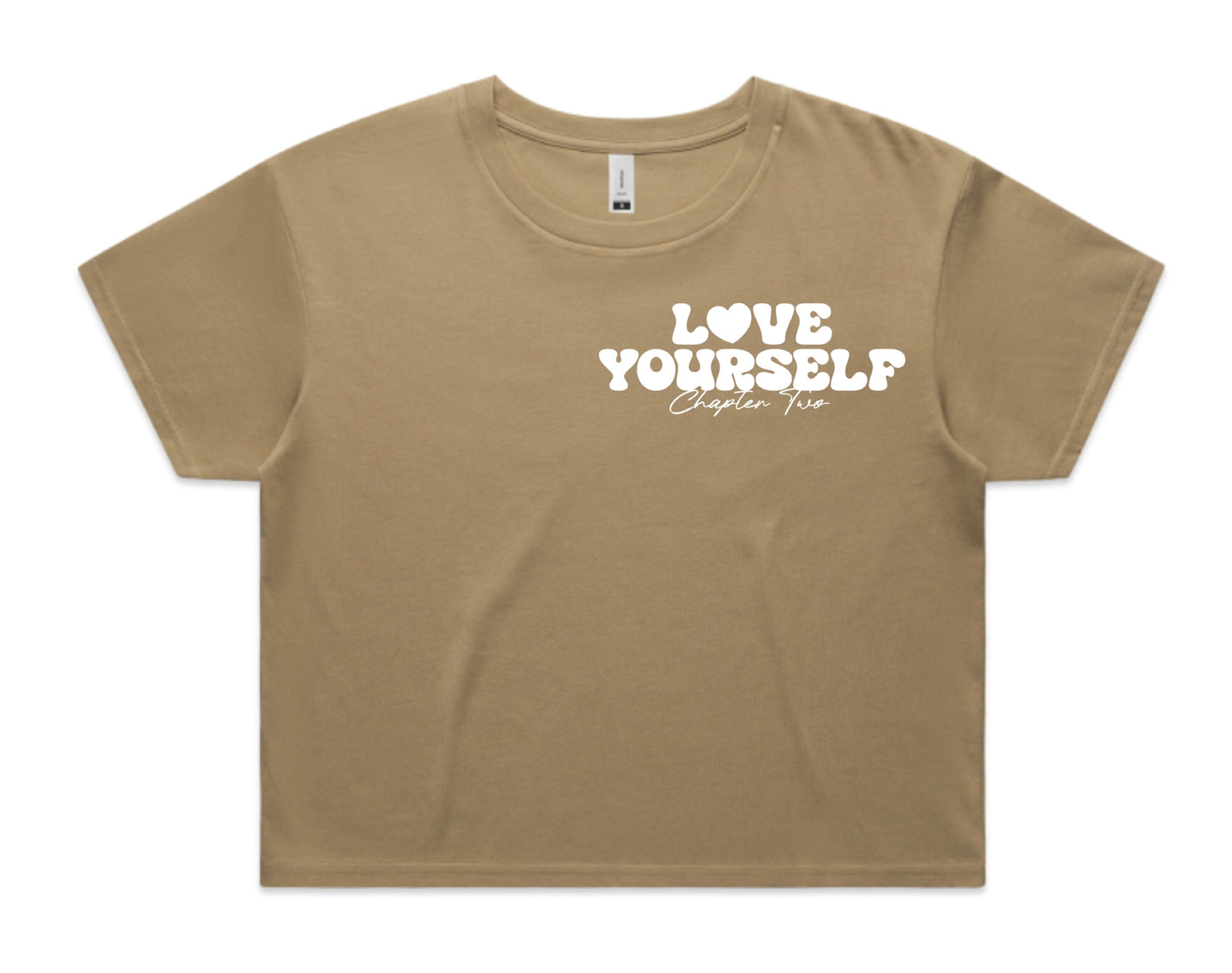 Love Yourself Crop Tee