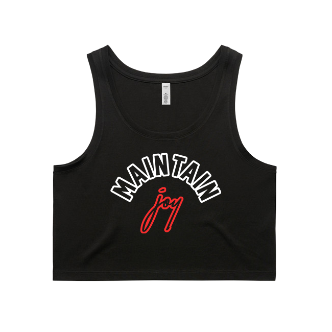 Maintain Joy Crop Tank