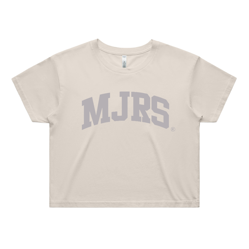 MJRS Varsity Crop Tee