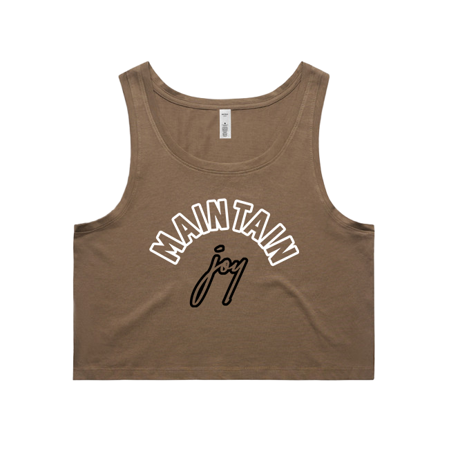 Maintain Joy Crop Tank