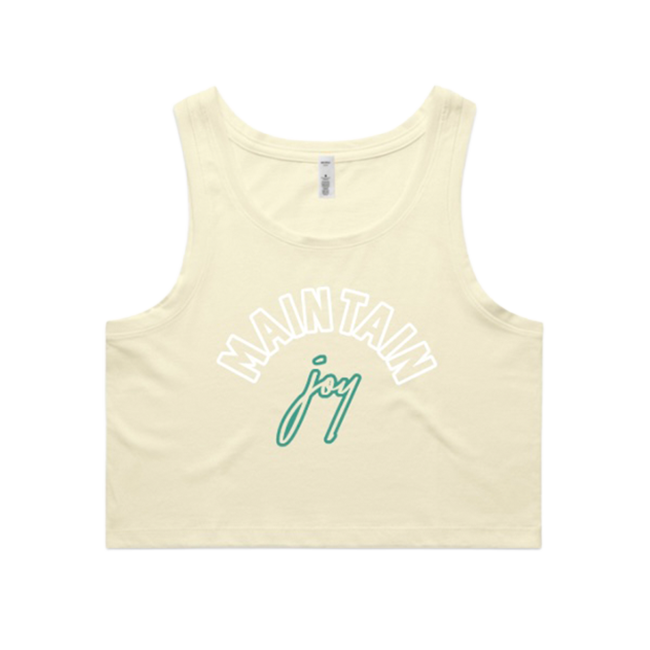 Maintain Joy Crop Tank