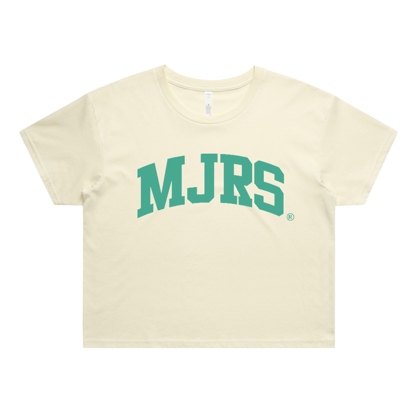 MJRS Varsity Crop Tee