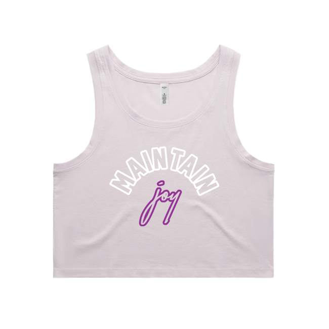 Maintain Joy Crop Tank