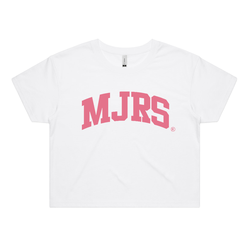 MJRS Varsity Crop Tee