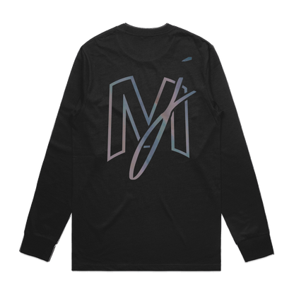 MJ Initials Iridescent Long Sleeve